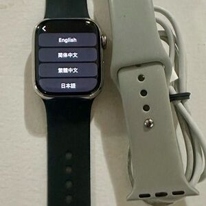 Apple S7 Stainless Steel 41mm GPS & LTE Watch with Charging Cable & Spare Band